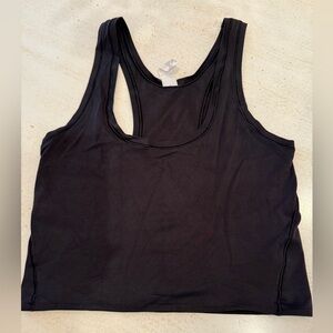lululemon athletica Black Crop Top